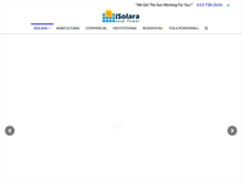 Tablet Screenshot of isolara.com